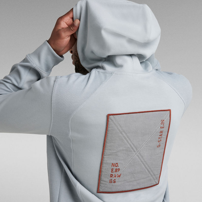 G-Star RAW® Sweat à capuche Moto Loose Gris