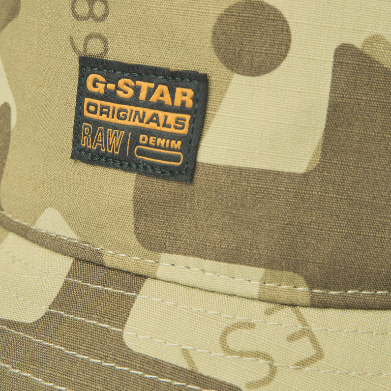 G-Star RAW® Chapeau Allover Arrow Camo Bucket Multi couleur
