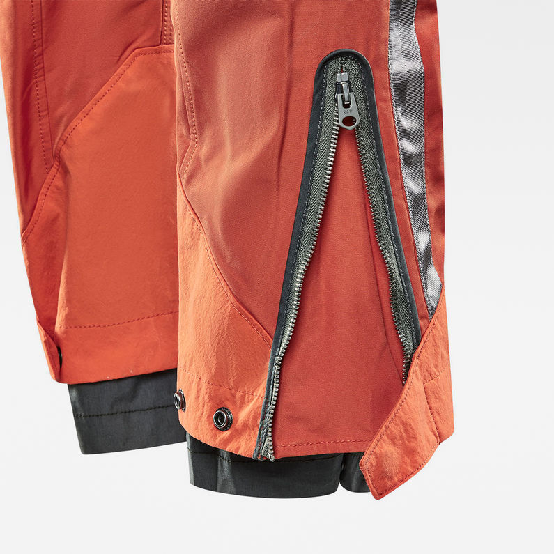 G-Star RAW® E Cargo 2 in 1 Pants Orange detail shot