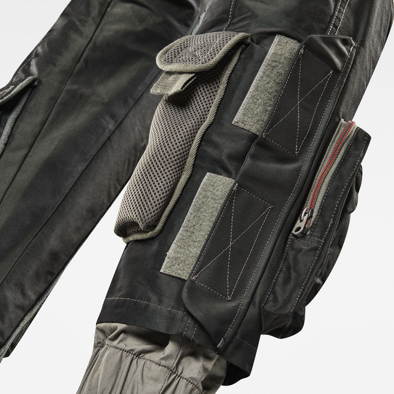 G-Star RAW® Pantalon cargo E Luggage 2 in 1 Gris detail shot