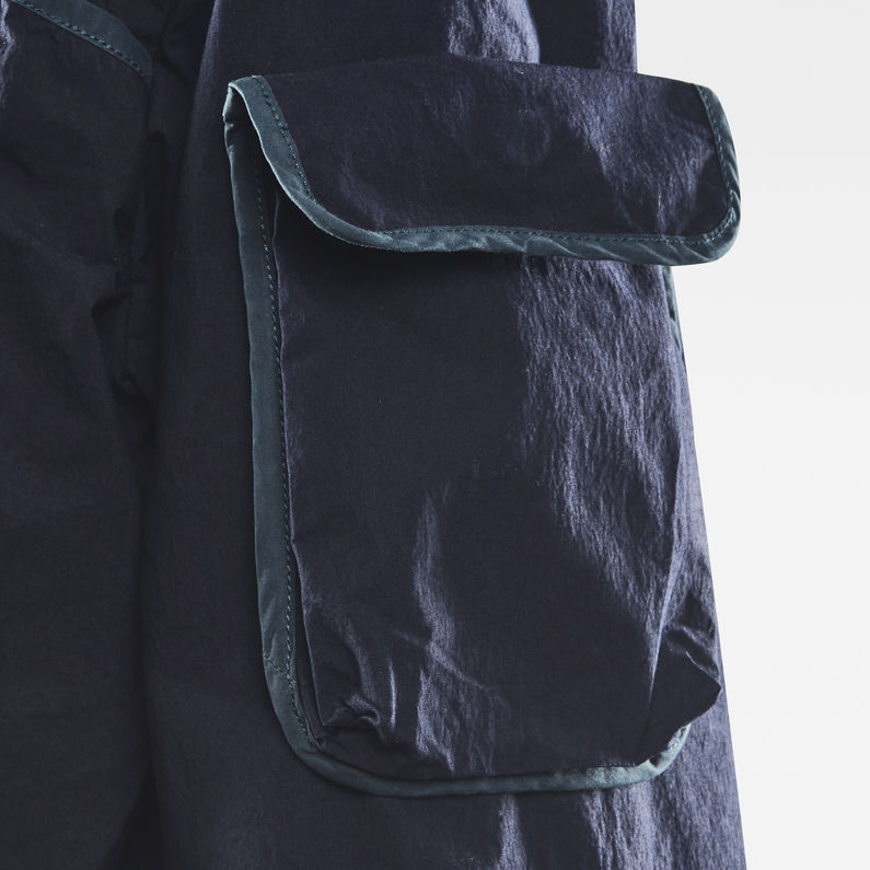 G-Star RAW® E NPP Cropped Jacket Dark blue fabric shot