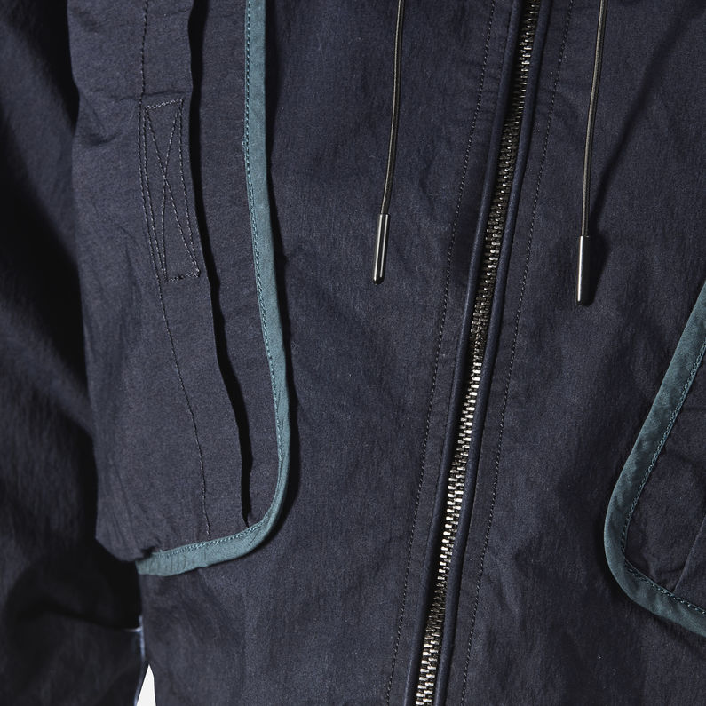 G-Star RAW® E NPP Cropped Jacket ダークブルー detail shot