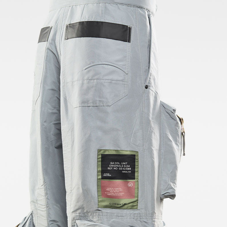 G-STAR® E Dungaree Hose Hellblau detail shot