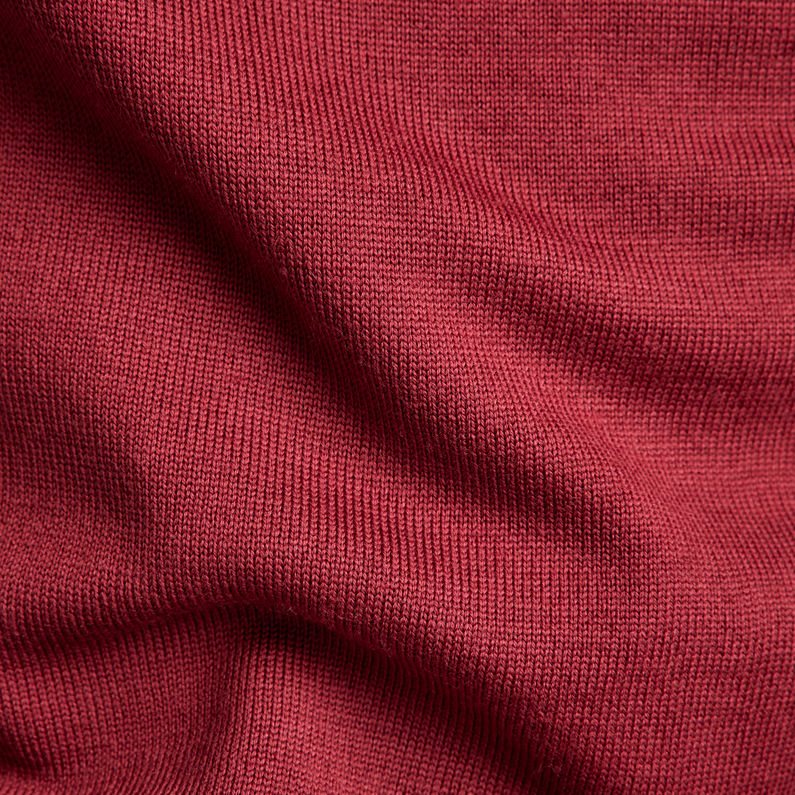 G-Star RAW® Premium Basic Knitted Pullover Rot