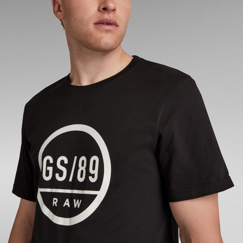 G-Star RAW® GS89 Graphic T-Shirt Schwarz
