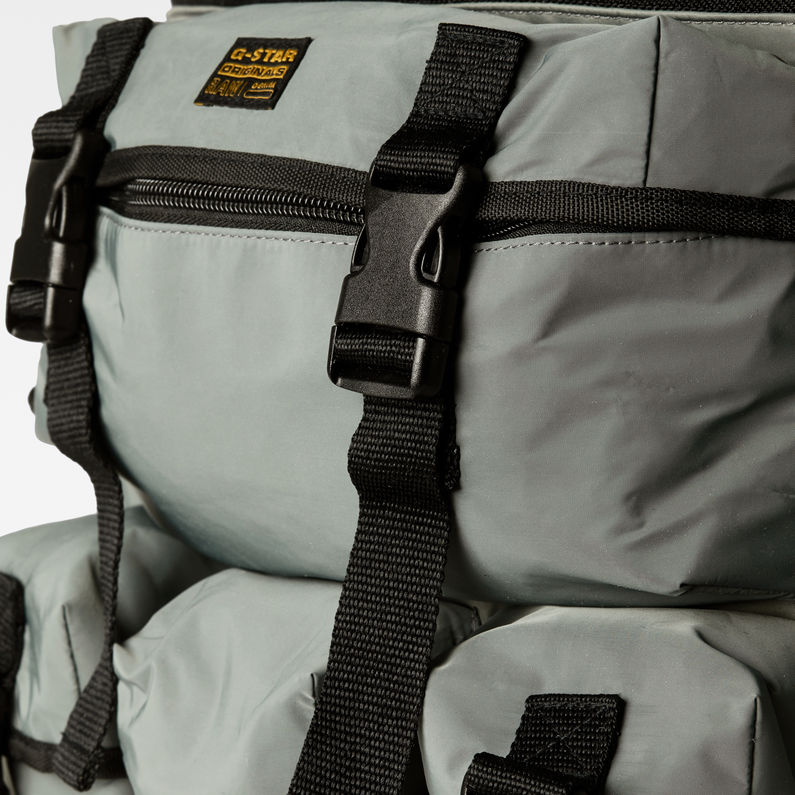 G-STAR® Mochila Estan Detachable Pocket Verde inside view