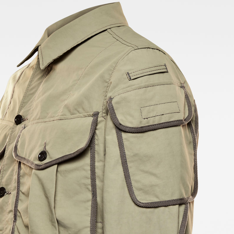 G-STAR® Veste E Multi Pocket Canvas Indoor Multi couleur detail shot