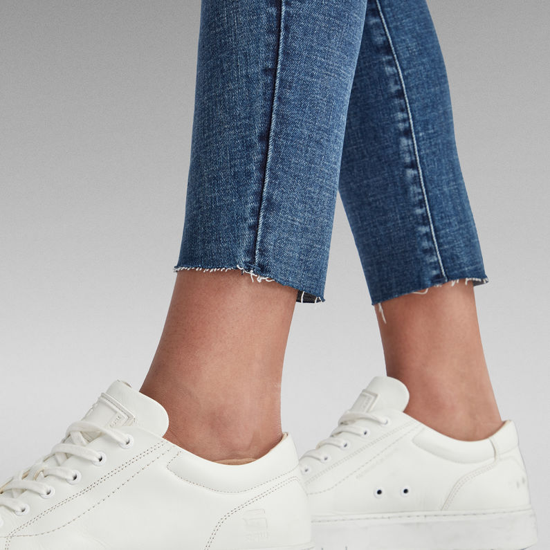 G-STAR® 3301 Mid Skinny Ankle Jeans Mittelblau