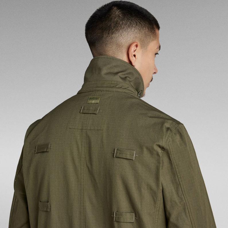 G-STAR® Utility Trenchcoat Grün