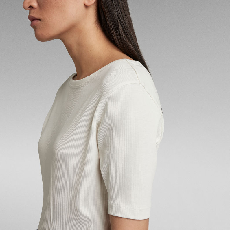 G-Star RAW® Engineered Slim T-Shirt Weiß