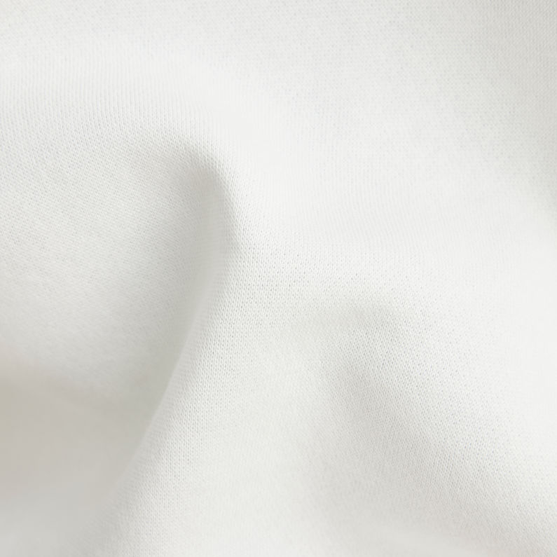 G-Star RAW® Sweat à capuche Premium Core Zip Through Blanc