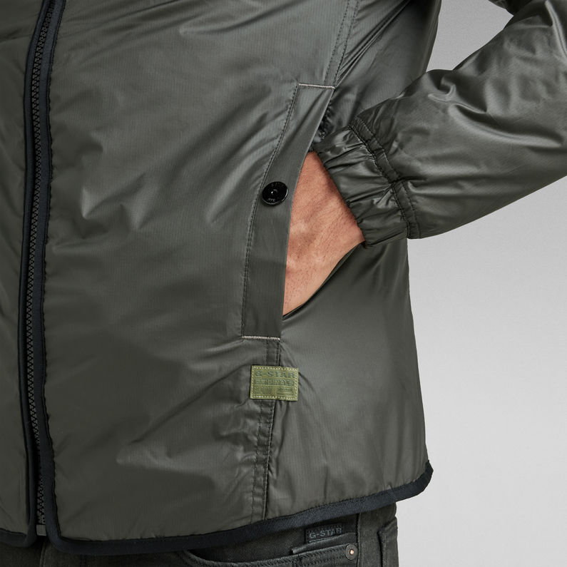 G-STAR® Denim Mix Padded Jacke Grau