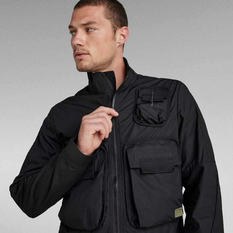 G-STAR® Overshirt Bound Pocket Track Bomber Black