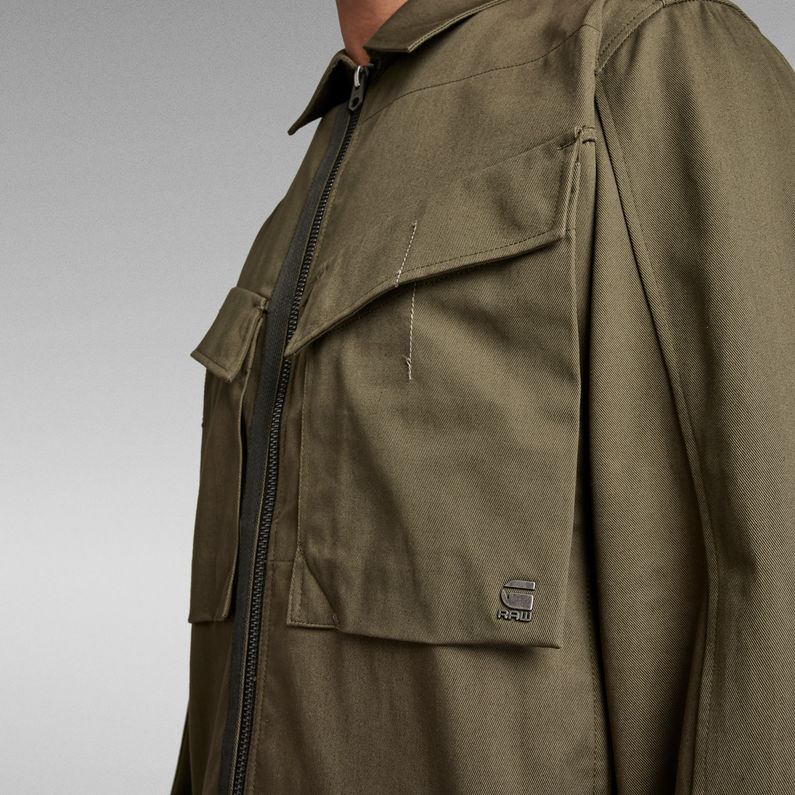 G-STAR® Trucker Jacke Grün