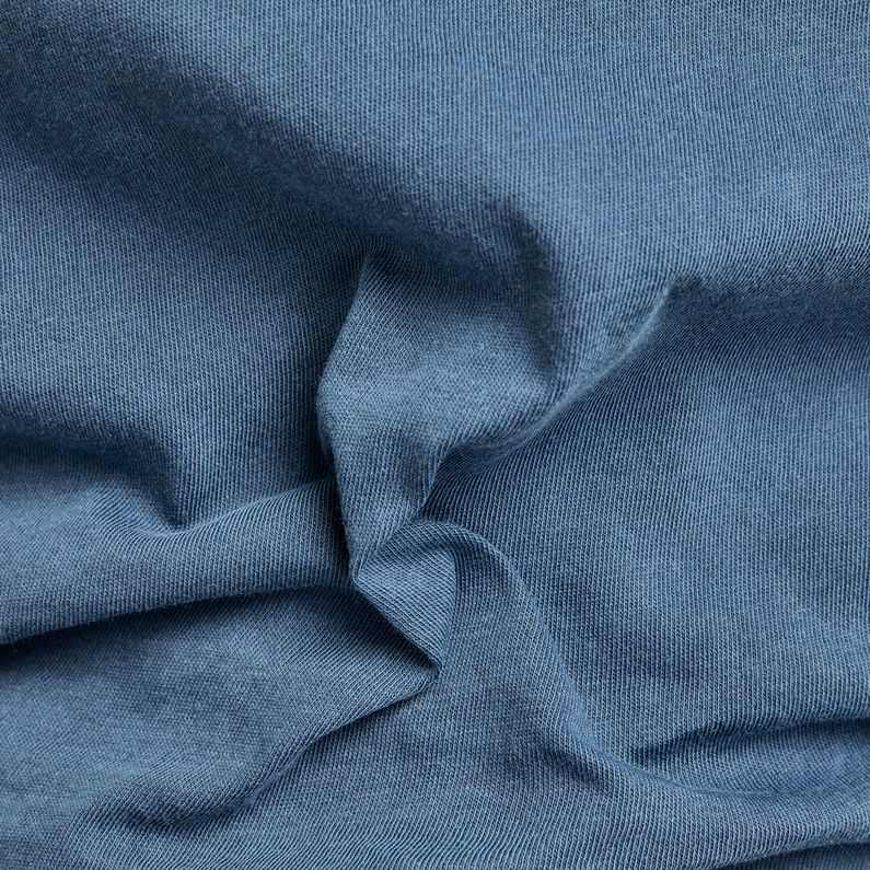 G-Star RAW® Camiseta Regular Fit Overdyed Azul oscuro