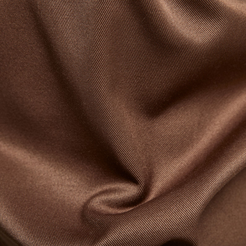 G-STAR® V-Neck Jumpsuit Short Sleeve Braun