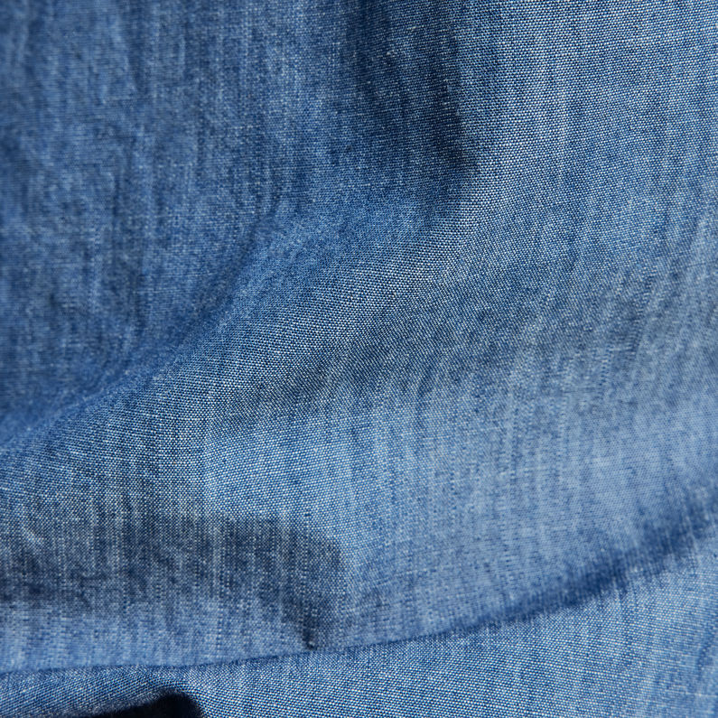 G-STAR® Mock Neck Kleid Long Sleeve Dunkelblau