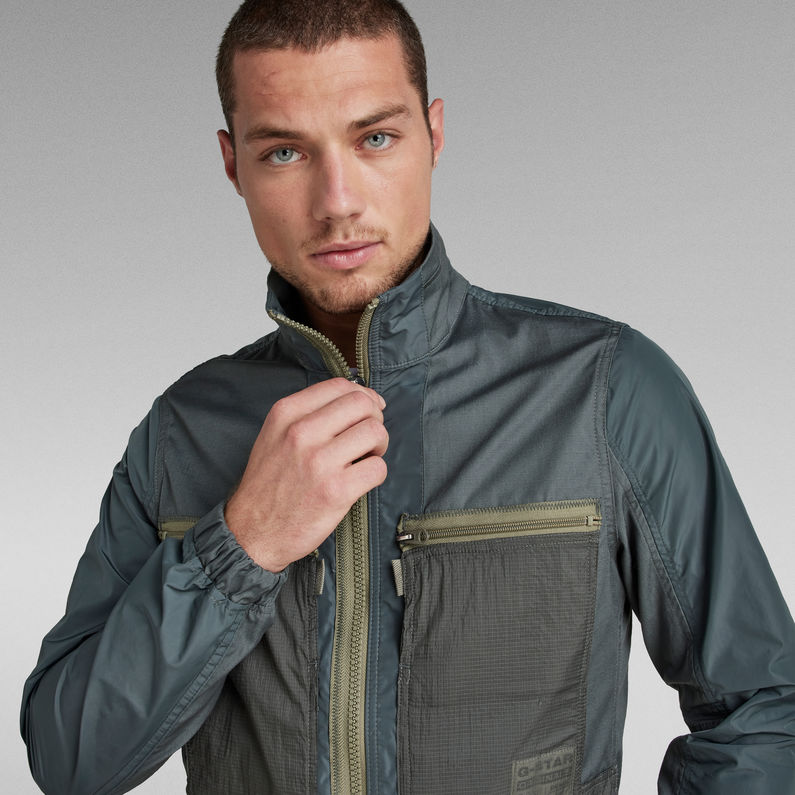 G-STAR® Fabric Mix Overshirt Grey