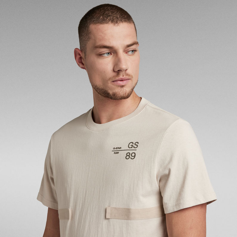 g-star-tape-detail-t-shirt-beige