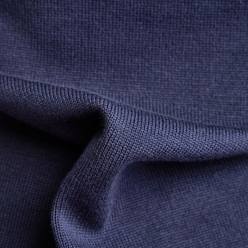 G-Star RAW® Pull Core Knitted Bleu foncé