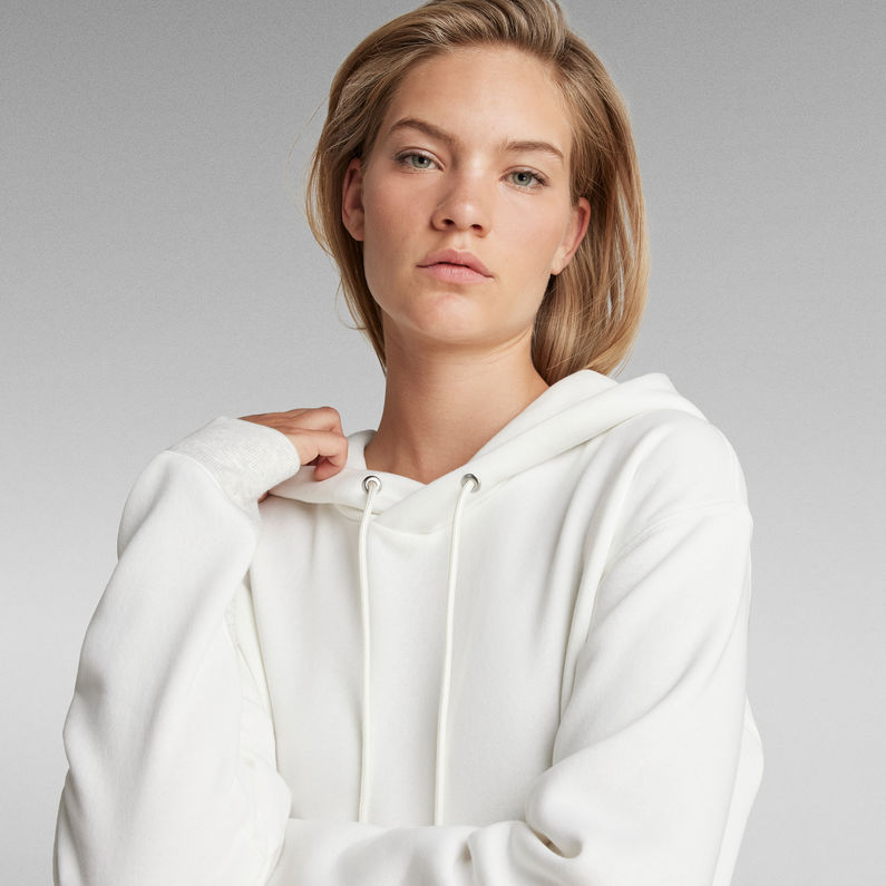 G-Star RAW® Premium Core Hooded Sweatshirt Weiß