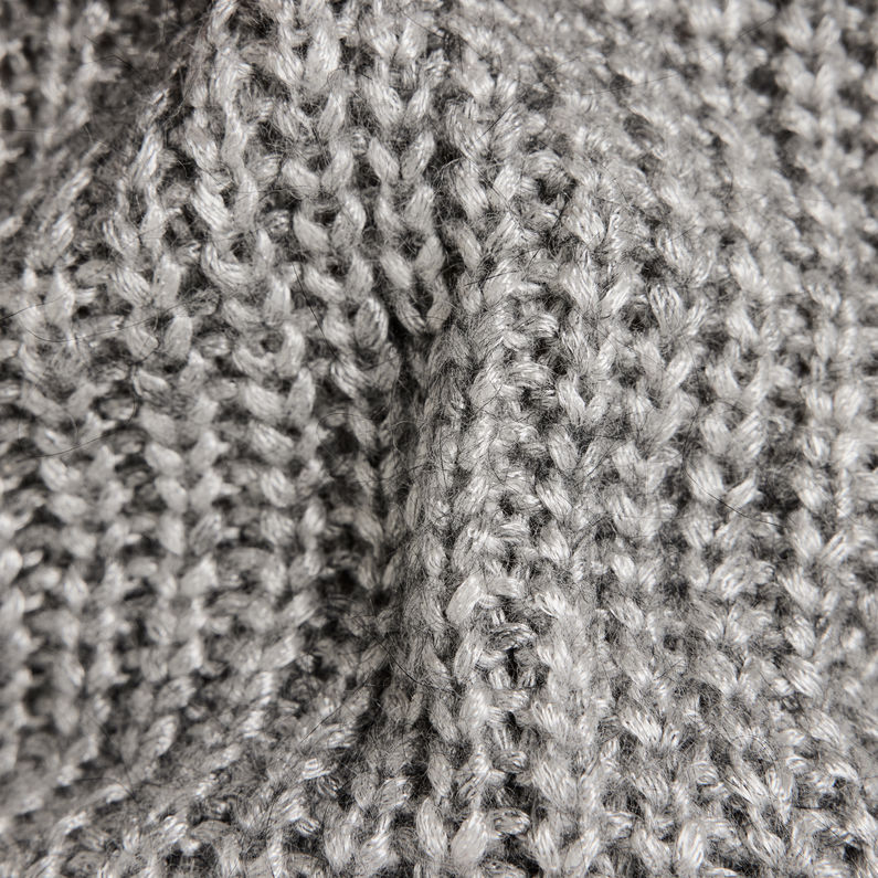 G-Star RAW® Viisi Mock Loose Knit Grey