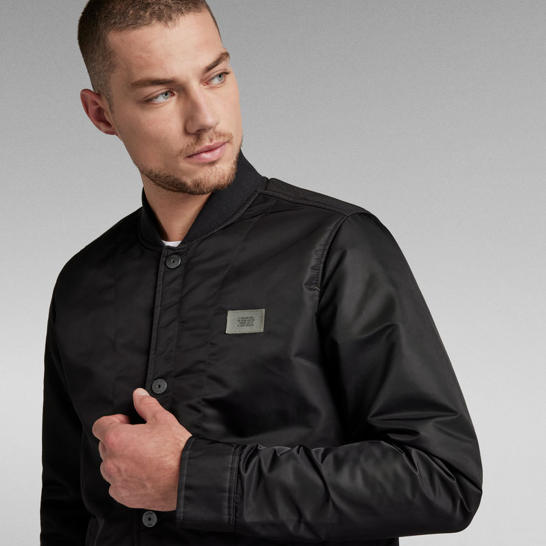 G-STAR® 10 Degrees Padded Overshirt Schwarz