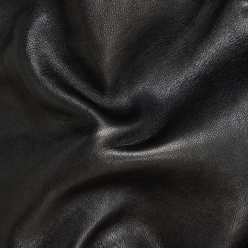 G-STAR® Veste en cuir Pencilcase Noir