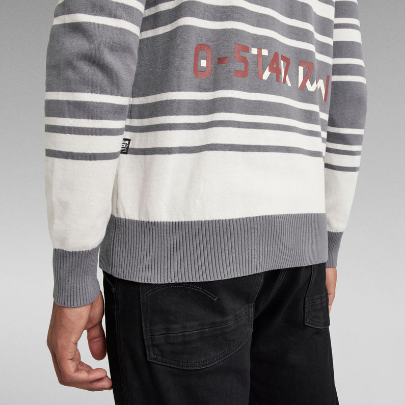 G-Star RAW® Stripe Knitted Sweater Meerkleurig
