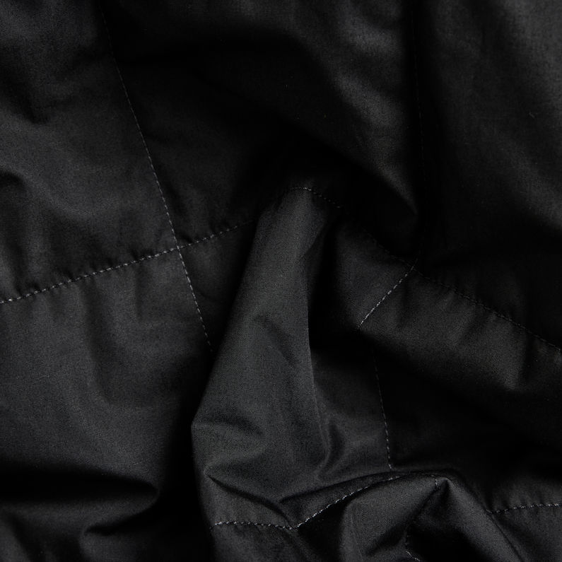 Postino Quilted Overshirt | Black | G-Star RAW® ZA