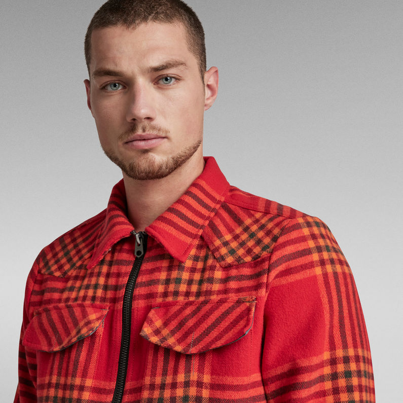 G-STAR® Check Overshirt Jacke Mehrfarbig