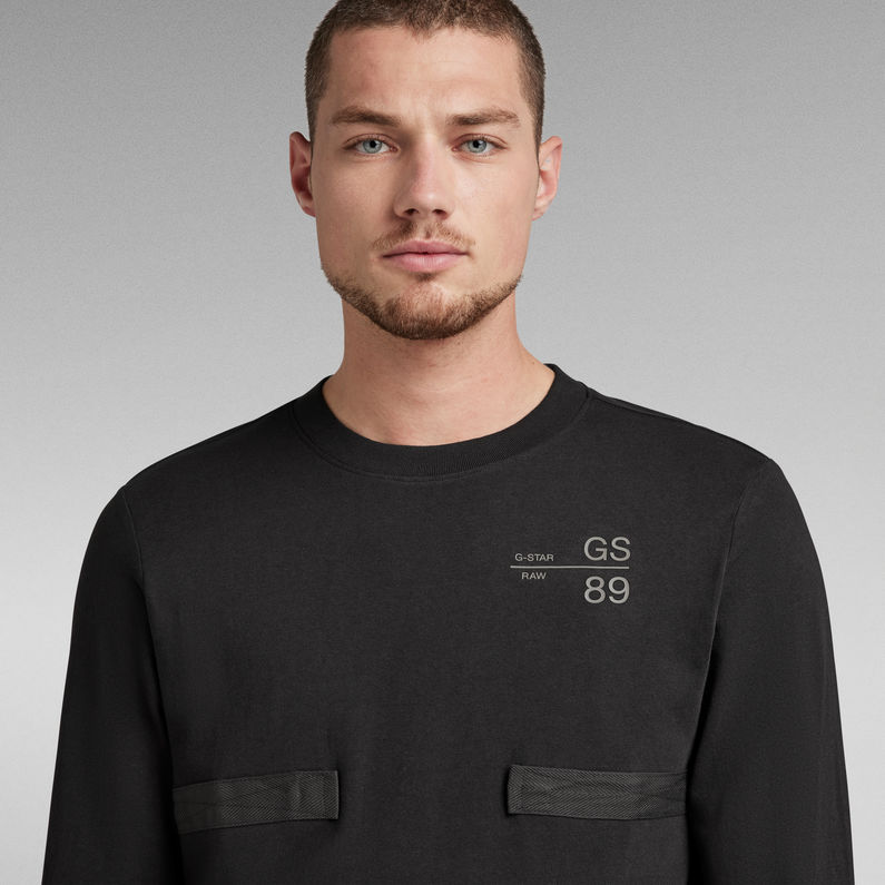 G-STAR® Tape Detail T-Shirt Black