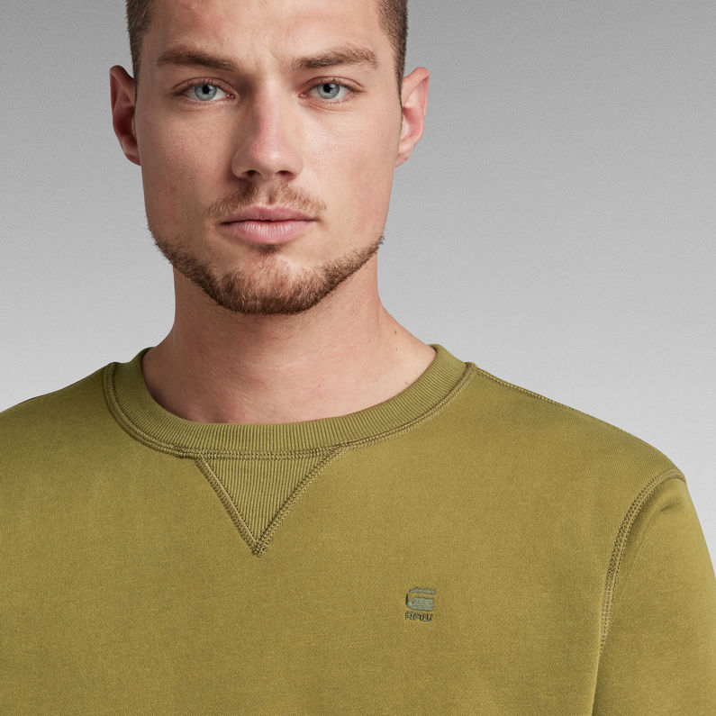 G-STAR® Premium Core R Sweater Green