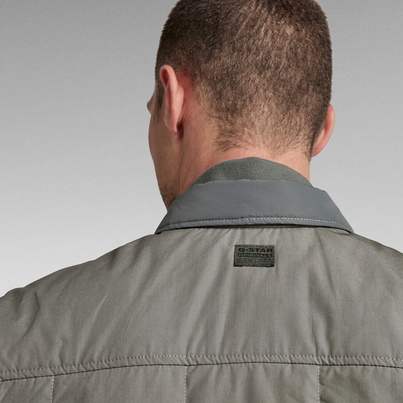 G-Star RAW® Postino Quilted Overshirt Green