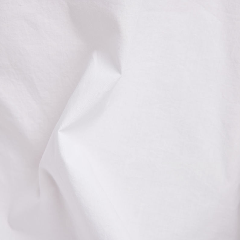 G-Star RAW® Bomber collar regular shirt l\s Weiß