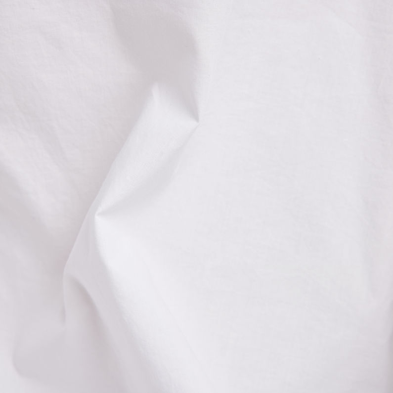 G-Star RAW® Regular Hemd Bomber Collar Weiß