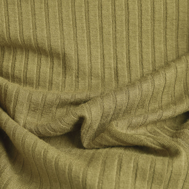 G-STAR® Top Slim Rib Green