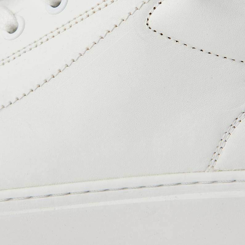 G-Star RAW® Rocup Basic Sneakers White fabric shot