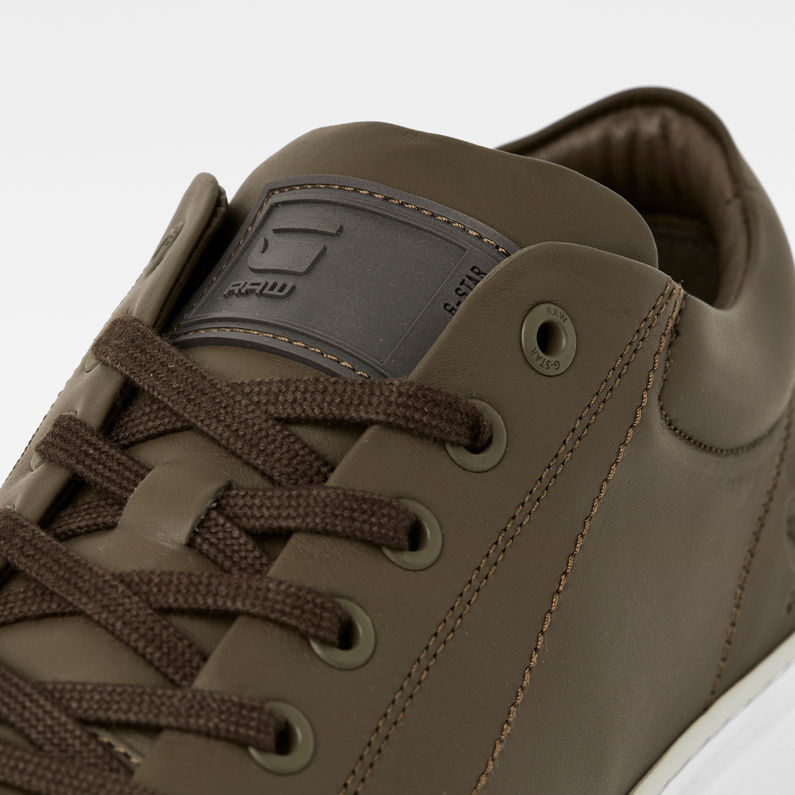 G-STAR® Rocup Basic Sneakers Groen detail