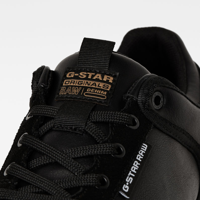 G-Star RAW® Calow III Basic Sneakers Zwart detail