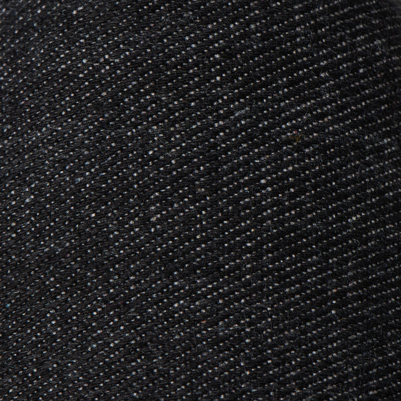 G-Star RAW® Cadet Denim Sneakers Black fabric shot