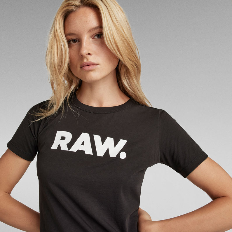 G-Star RAW® Camiseta RAW. Slim Negro