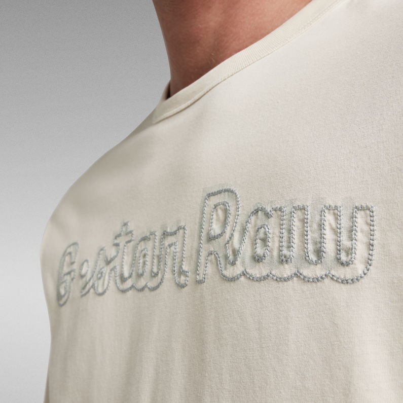 G-Star RAW® Embro Graphic T-Shirt Weiß