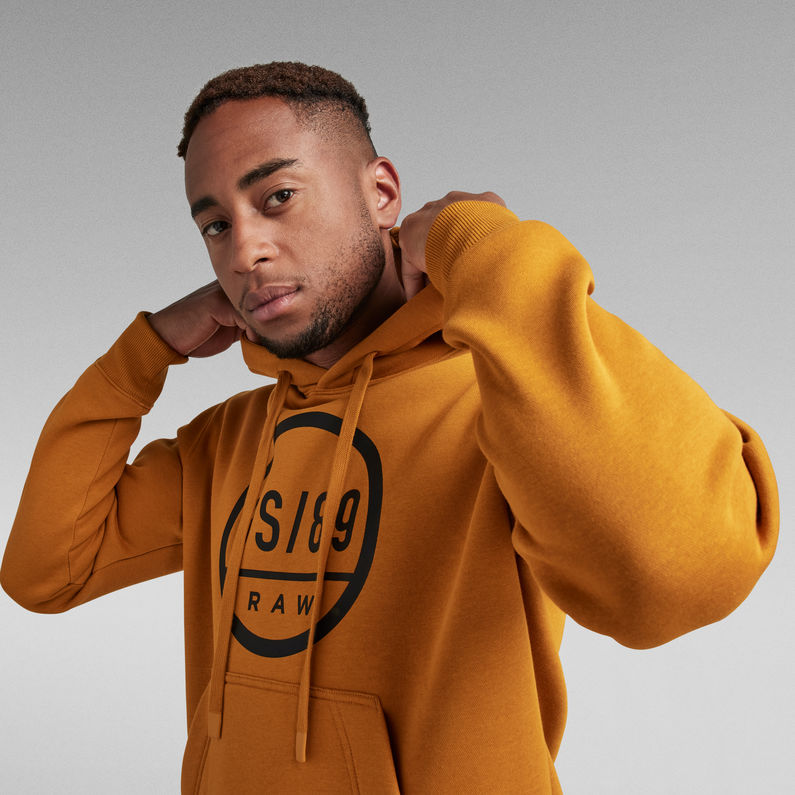 G-STAR® GS89 Graphic Hoodie Yellow