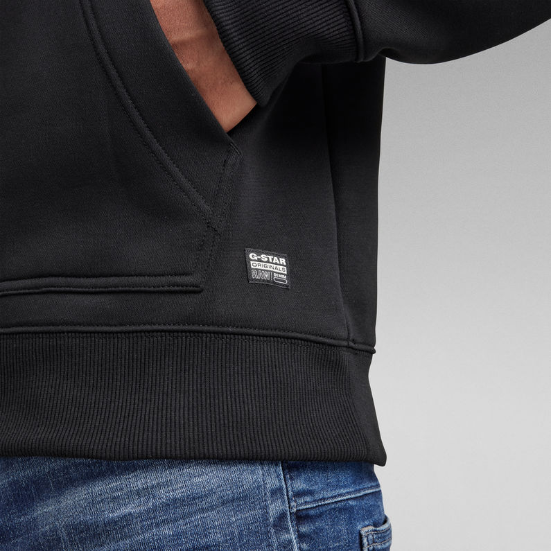 G-Star RAW® GS89 Graphic Hoodie Black