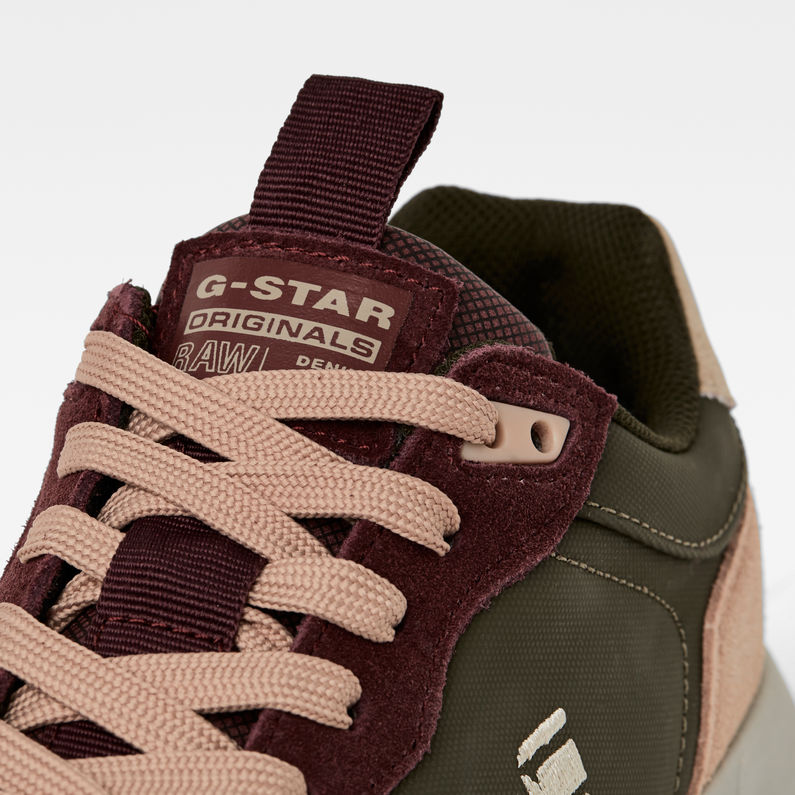 G-STAR® Baskets Theq Run Blocked Multi couleur detail