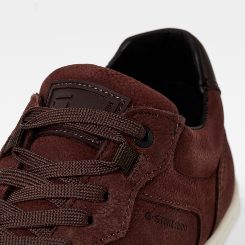 G-STAR® Lash Nubuck Sneakers Rot detail