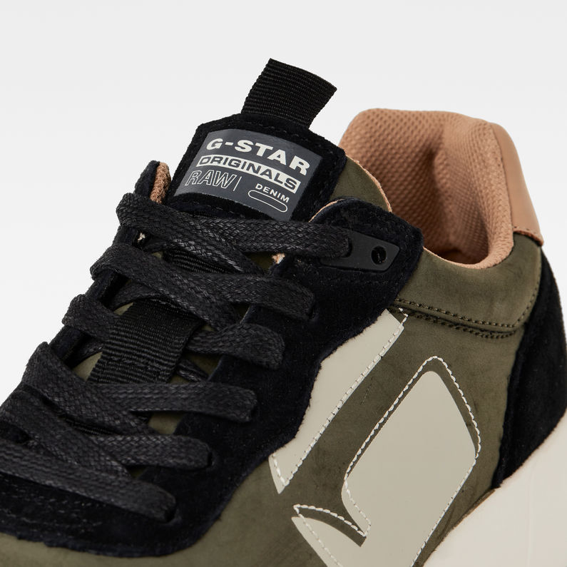 G-STAR® Theq Run Logo Contrast Sneakers Meerkleurig detail