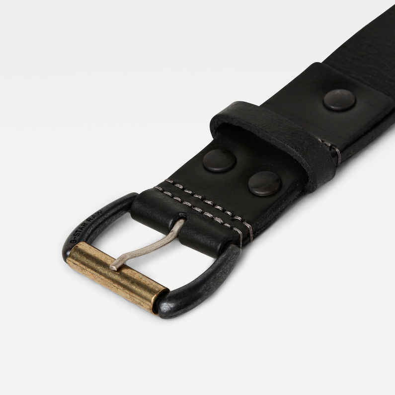 G-STAR® Small Dast Belt Grey detail shot buckle