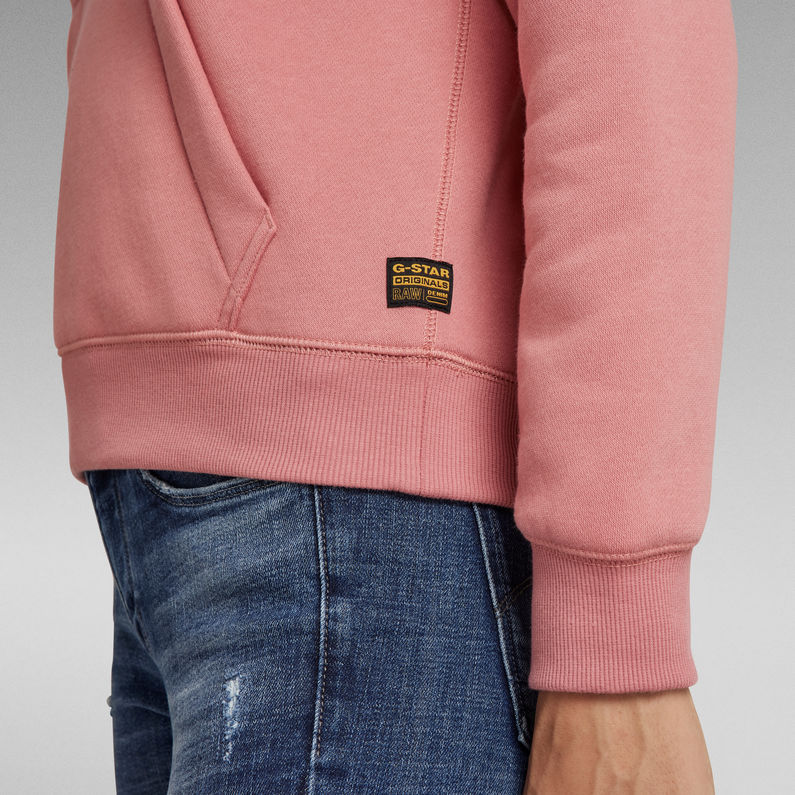 G-STAR® Premium Core Hooded Sweater Pink